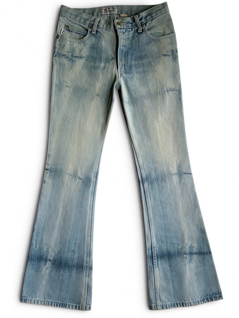 Y2k Vintage M.Z2 Jeans Usa Classic Blue Women's Flared Leg Jeans
